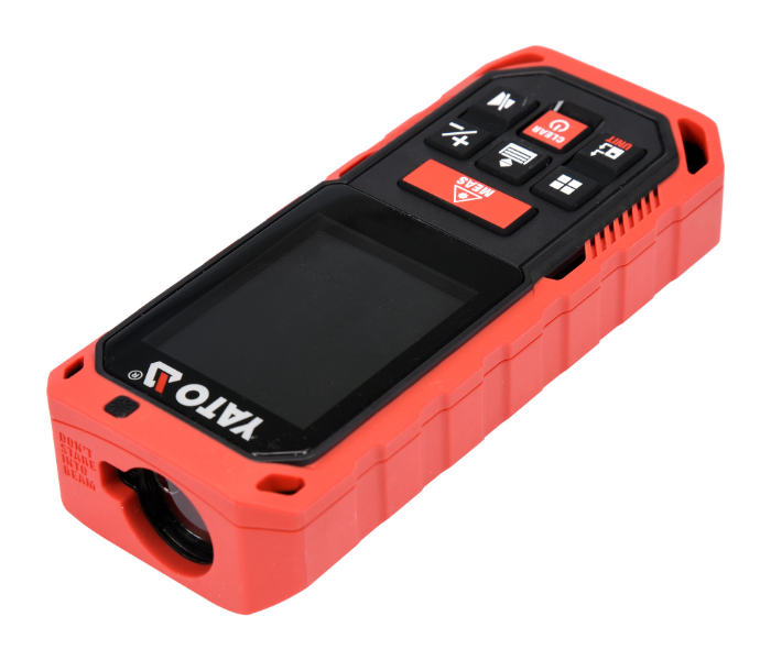 Yato YT-73127 60 Meter Laser Distance Meter - Black and Red - Zoom Image 2