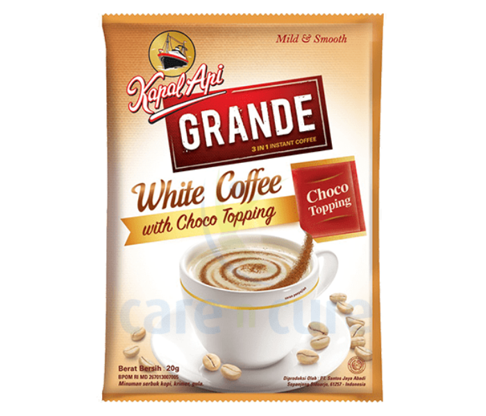 Good Day 66305 20  gm Kapal Api Grande 3 In 1 Bag 20 Sachet White Instant Coffee - Zoom Image