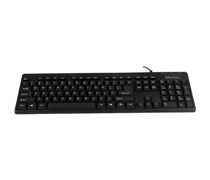 Meetion AK100 USB Standard Corded Keyboard - Zoom Image 5