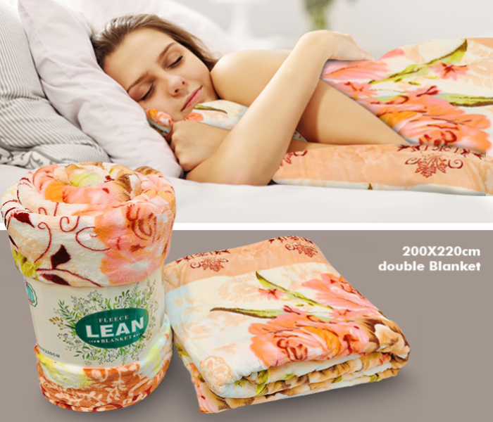 Fleece Lean Designed 200X220cm Assorted Blanket - Zoom Image 1