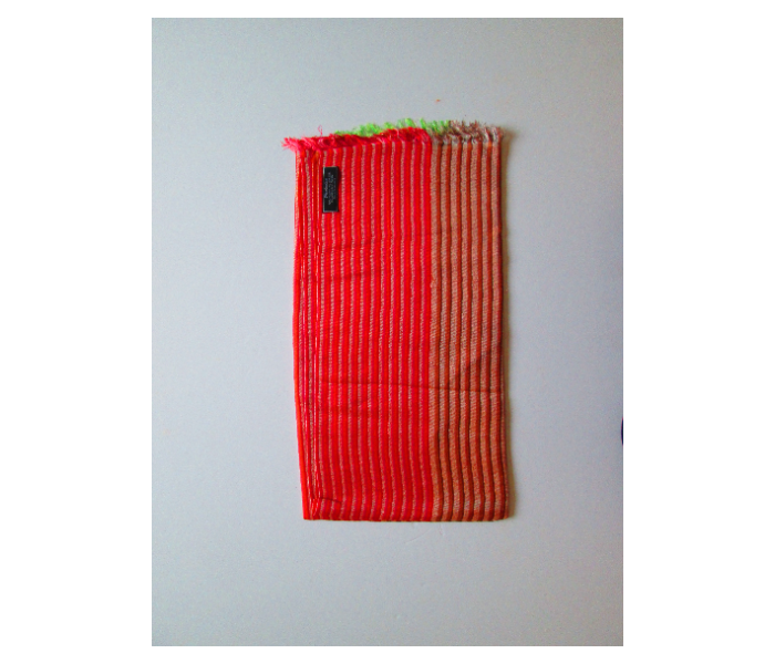 Style It STY-PS-RBG Genuine Hand Woven Pashmina Shawl - Orange - Zoom Image 2