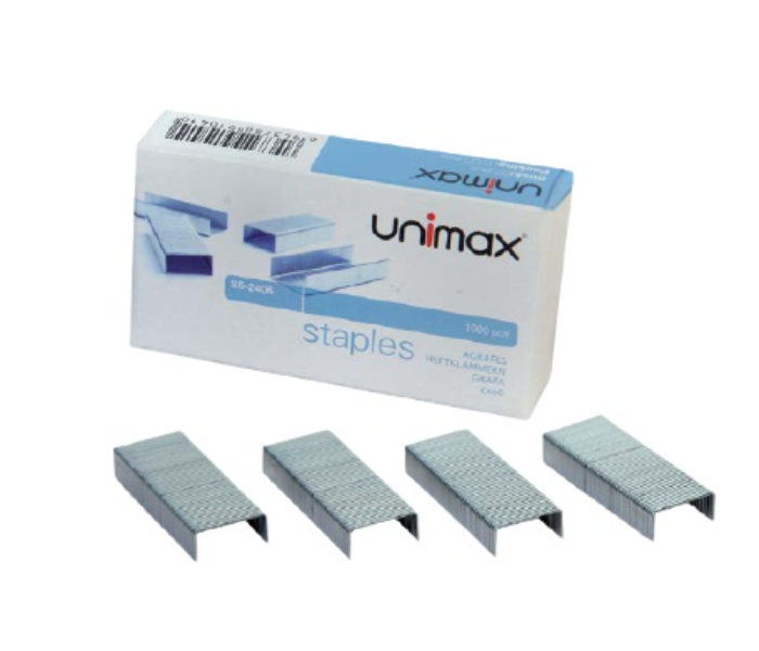 Unimax 1000 Number 10 Metal Staple Pin Box - Zoom Image