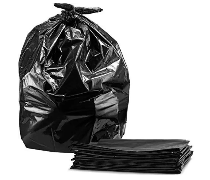 Mohajl 90 x 115cm Set of 20 Recyclable 50 Microns Garbage Bag - Black - Zoom Image