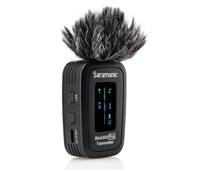 Saramonic Blink500 Pro B1 Ultracompact Dual-Channel Wireless Microphone - Black - Zoom Image 2