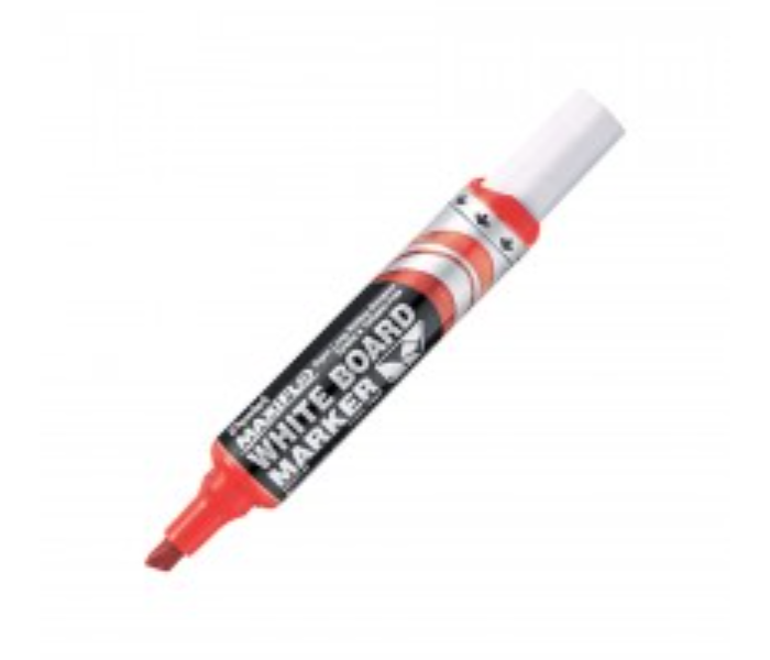 Maxiflo White Board Chisel Tip Marker - Red - Zoom Image 2