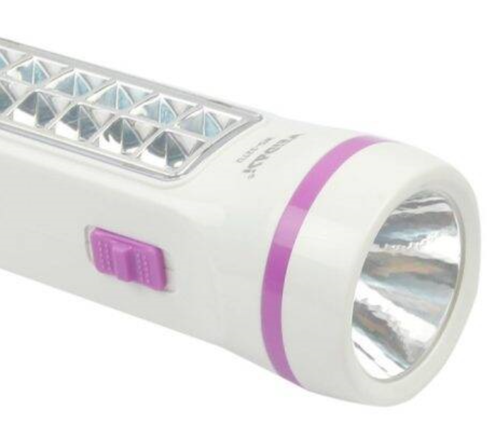 Weidasi WD-327U Portable Rechargeable Torch Light -White and Pink - Zoom Image 4