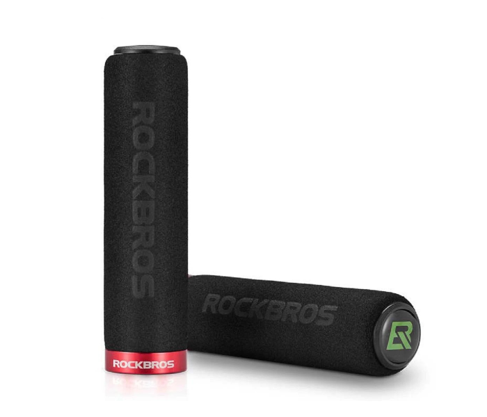 RockBros Anti Slip Cycling Handlebar Grips -Black - Zoom Image