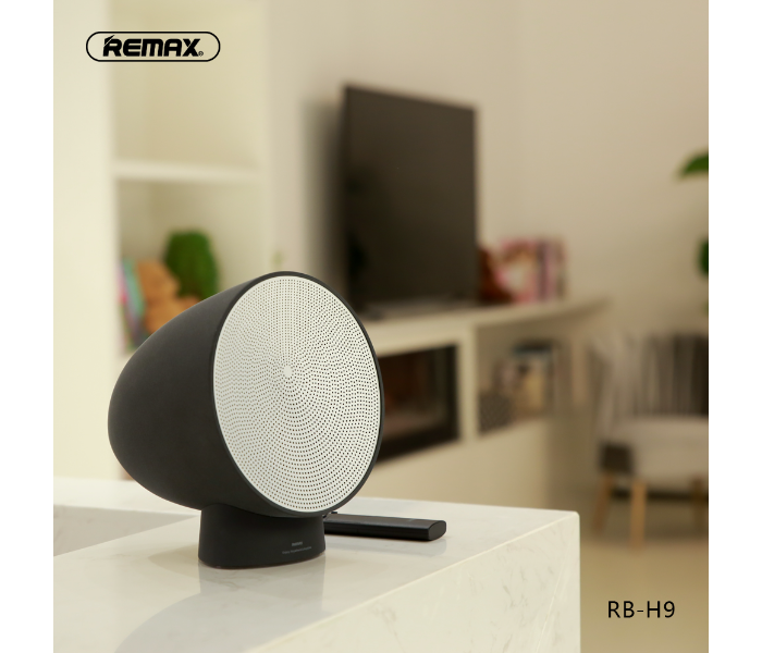 Remax RB-H9 TWS Desktop Wireless Speaker - Black - Zoom Image 5