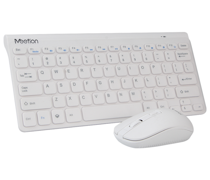 Meetion Mini4000 2.4G Wireless Keyboard and Mouse Combo - White - Zoom Image 4