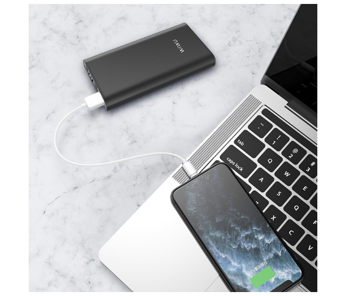 Wiwu W06B 10000Mah Fully Compatible Power Bank - Black - Zoom Image 7