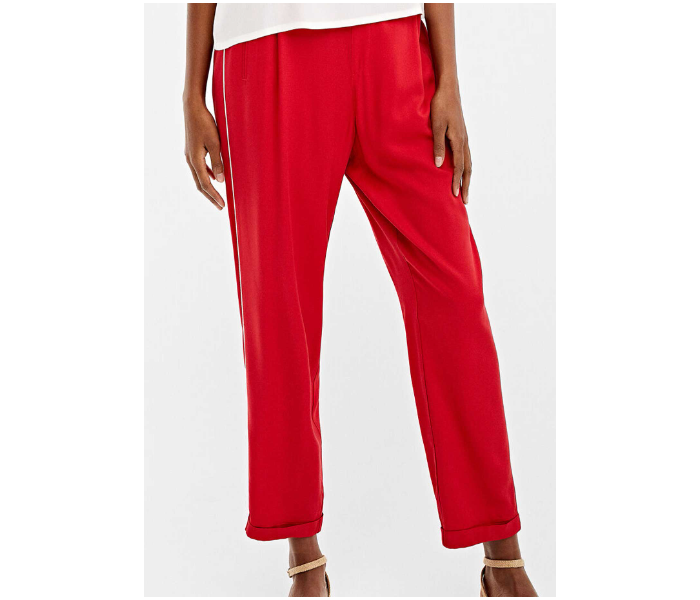 Springfield 683682865 Size 34 Cotton Pant for Women - Red - Zoom Image 1