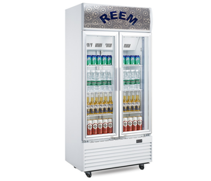 Reem LG400F 400 Liter Display Refrigerator -White - Zoom Image