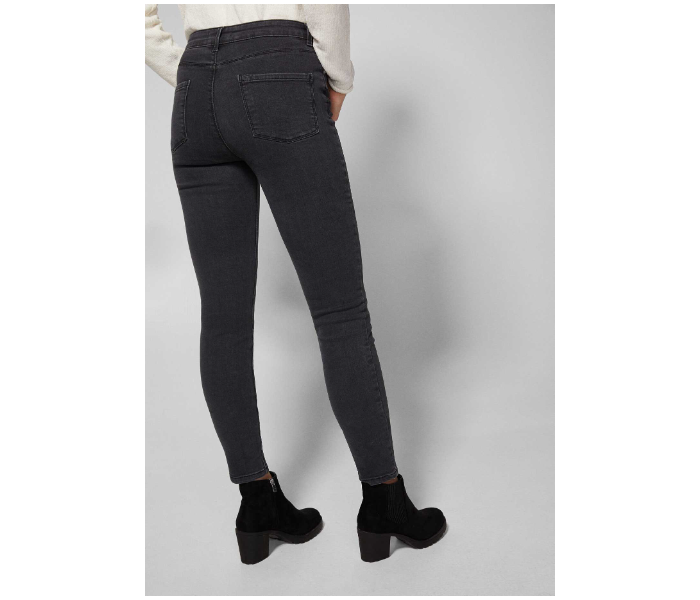 Springfield 682512501 Size 36 Denim for Women - Black - Zoom Image 3