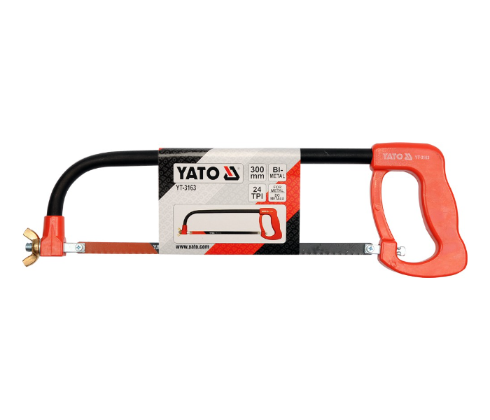 Yato YT-3163 300mm Hack Saw Frame - Black and Red - Zoom Image 2