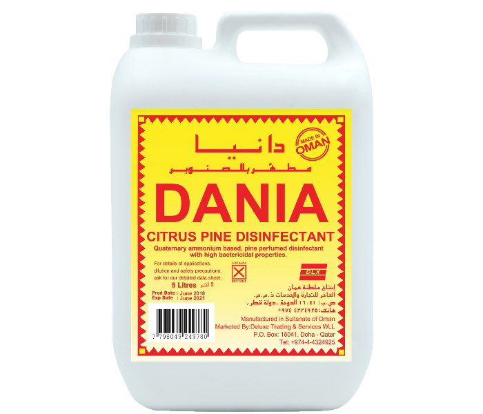 Dania DLX018  5Liter Citrus Pine Disinfectant Liquid - Zoom Image