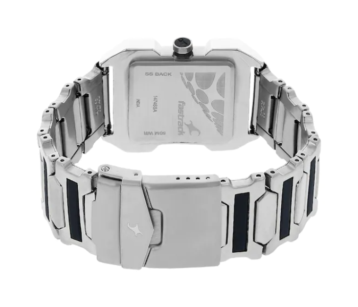 Fastrack NM1474SM01 Silver Dial Stainless Steel Strap Watch - Silver - Zoom Image 2