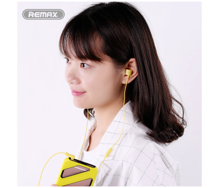 Remax RM-502 Crazy Robot In-Ear Wired Earphone - White - Zoom Image 4