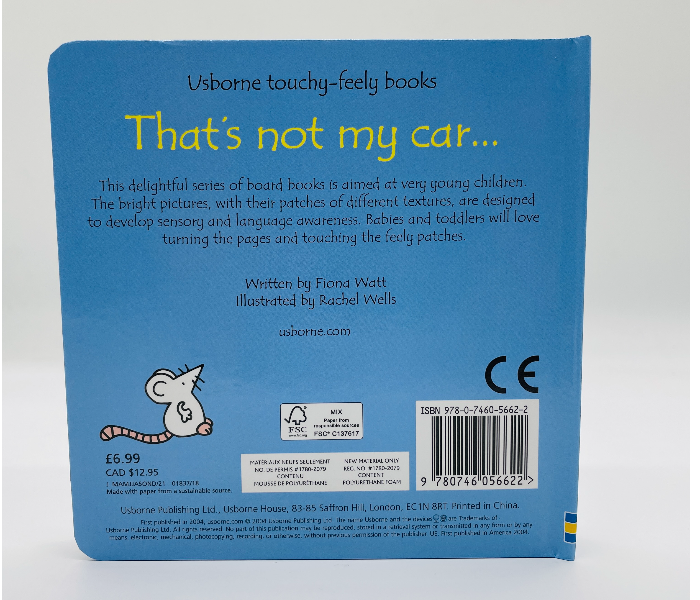 That is not my Car Kids Book Published by Usborne - Zoom Image 2