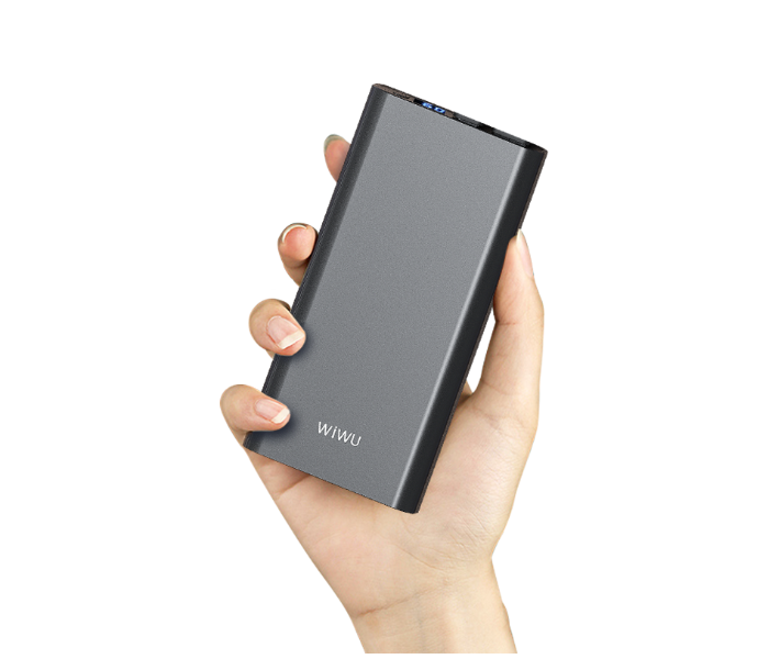 Wiwu W06B 10000Mah Fully Compatible Power Bank - Black - Zoom Image 5