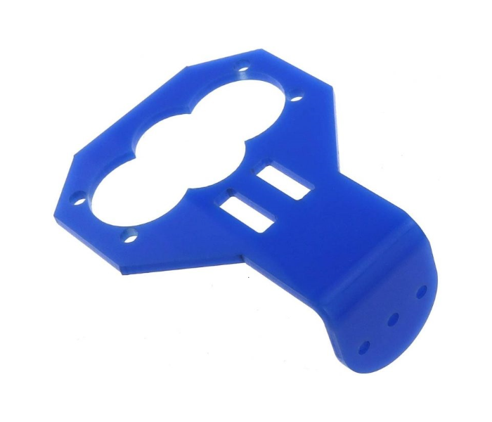 Cartoon HC-SR04 Ultrasonic Sensor Mounting Bracket-Blue - Zoom Image 2