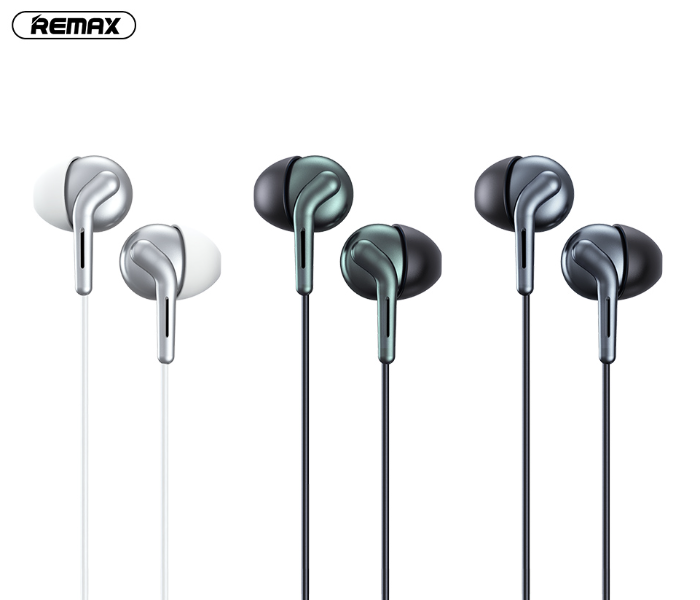 Remax RM-595 Dual Moving Coil Wired Earphone - Green - Zoom Image 4