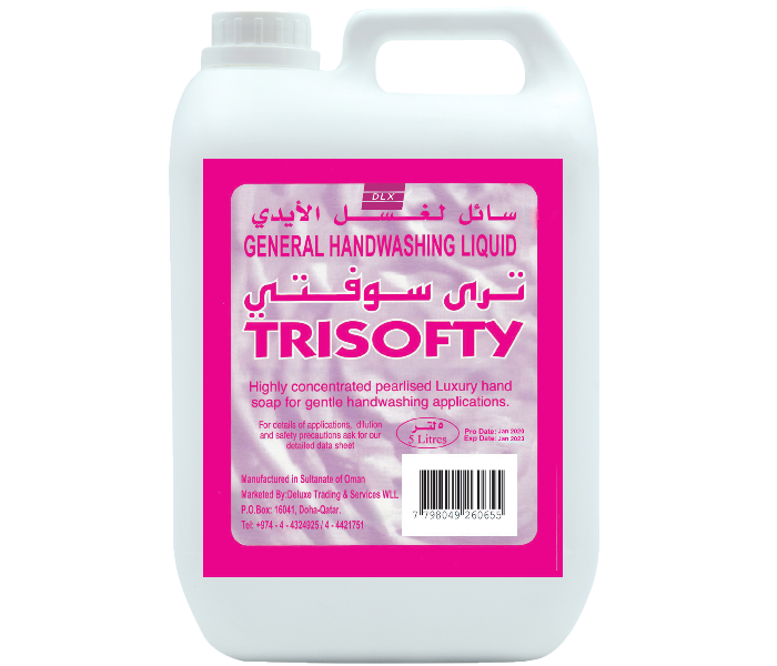 Tri Softy DLX021 5Liter Hand Washing Liquid - Zoom Image