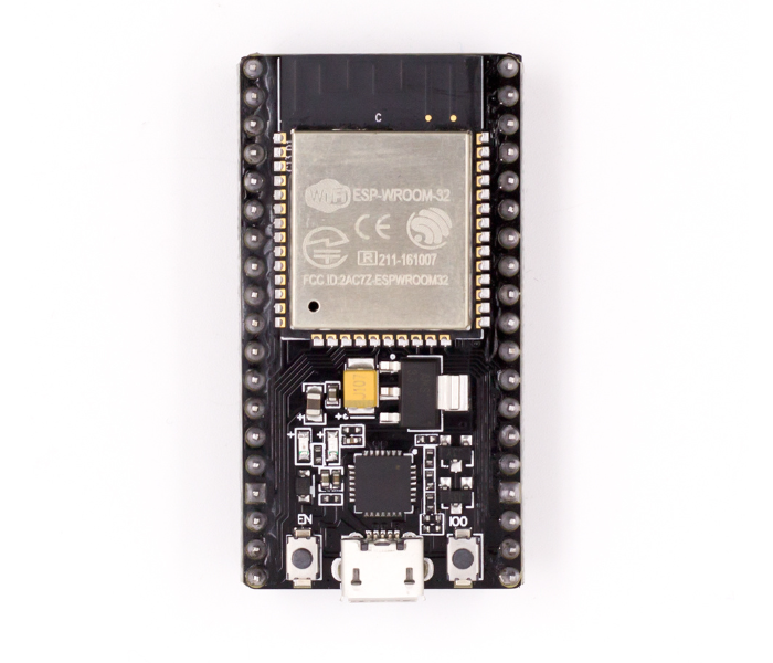 ESP32 ESP-WROOM-32 ESP-32S WiFi and Bluetooth Networking Smart Component Development Board - Black - Zoom Image 3