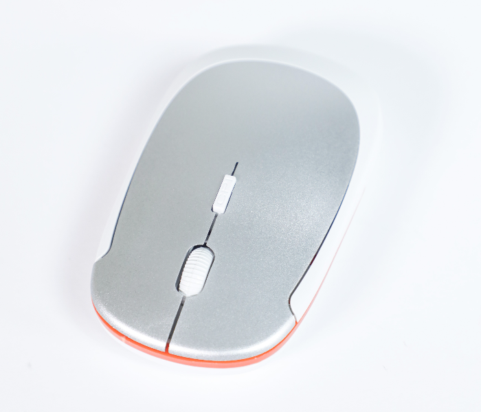 Jongo FLS-222 Wireless Optical Mouse with Optical Sensor - Silver - Zoom Image 2