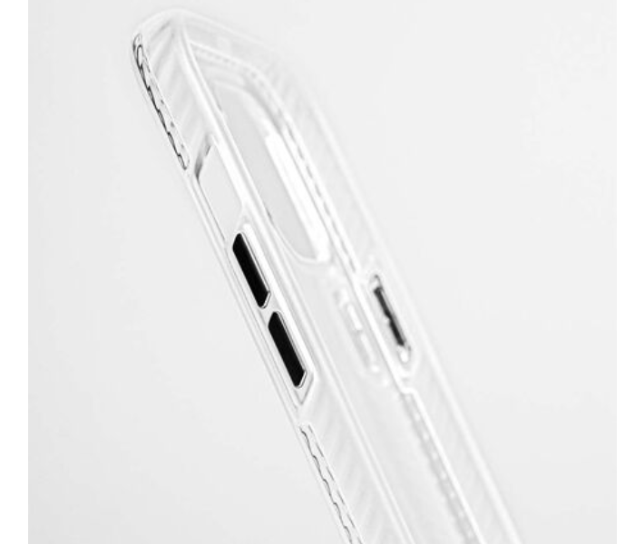 BodyGuardz Carve Case with Impact Resistance for Apple iPhone 12 Pro Max - White Clear - Zoom Image 3