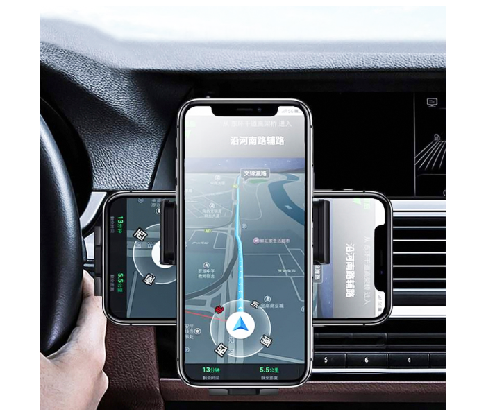 Wiwu CH-307 15W Liberator Wireless Charging Car Mount - Black - Zoom Image 6