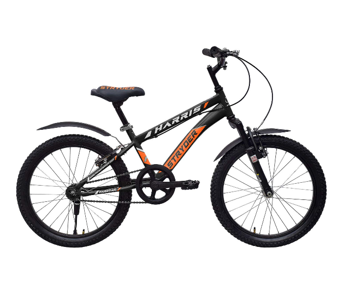 Tata Stryder Harris 20T MTB Bicycle - Black and Orange - Zoom Image 1