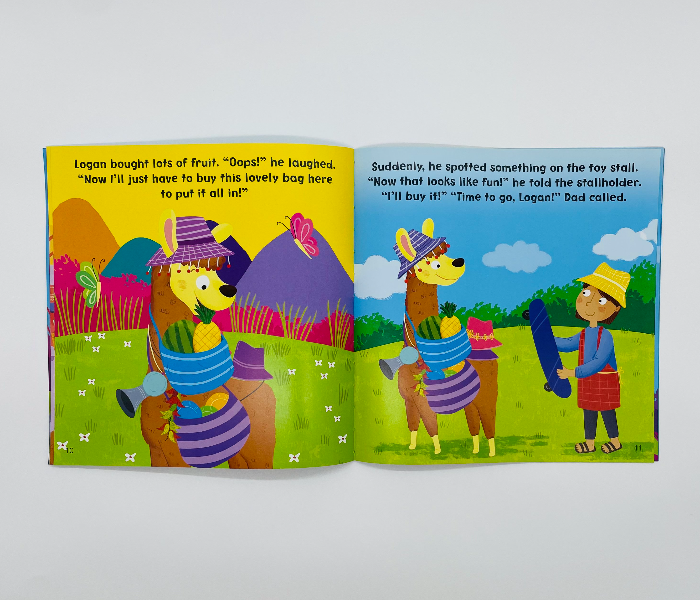 The Laughing Llama - Logan the Llamas Adventures Story Book by Brown Whatson Publisher - Zoom Image 4