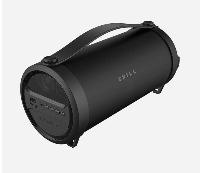 Porodo PD-STCHSP-BK Soundtec Chill Compact Portable Speaker with Built-in Rechargeable Battery - Black - Zoom Image 1