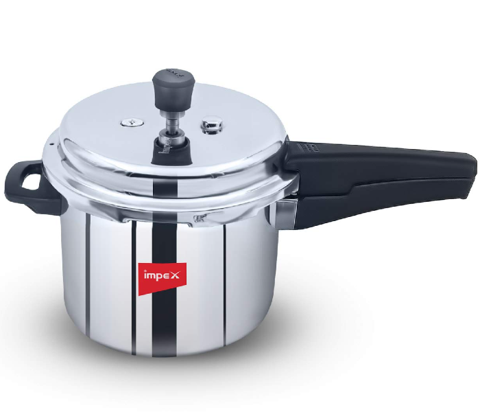 Impex EP 3 3Liter Induction Base High Grade Stainless Steel Pressure Cooker -Silver - Zoom Image 1