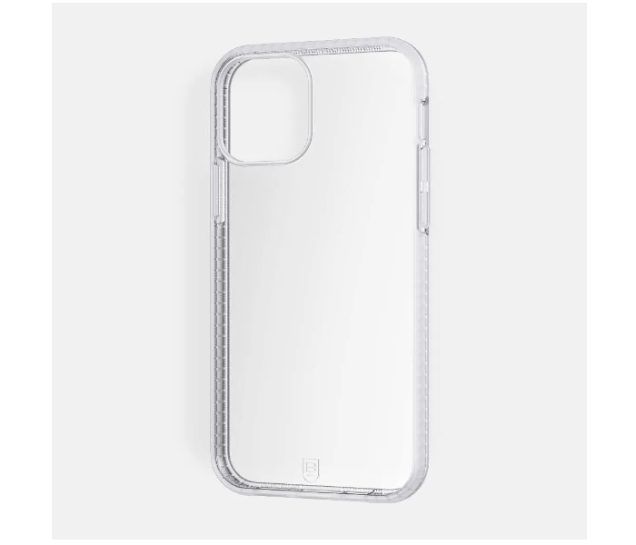 BodyGuardz Split Case with Impact Resistance for Apple iPhone 12 Mini - White Clear - Zoom Image 1