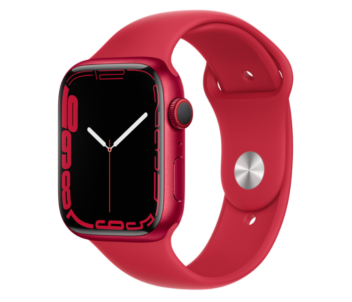 Apple Watch Series 7 GPS and Cellular 45mm PRODUCT RED Aluminum Case with Sport Band - Zoom Image 1