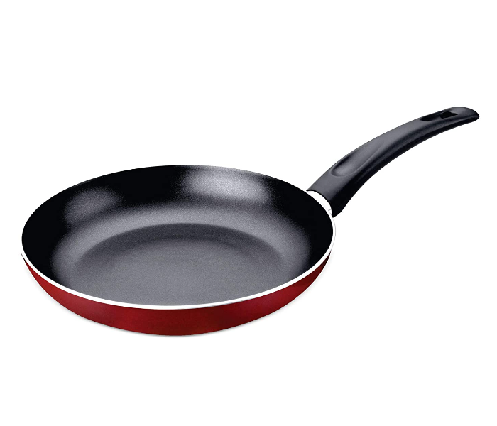 Impex IFP 2442 24cm Premium Induction Based Nonstick Coated Aluminium Fry Pan - Maroon - Zoom Image