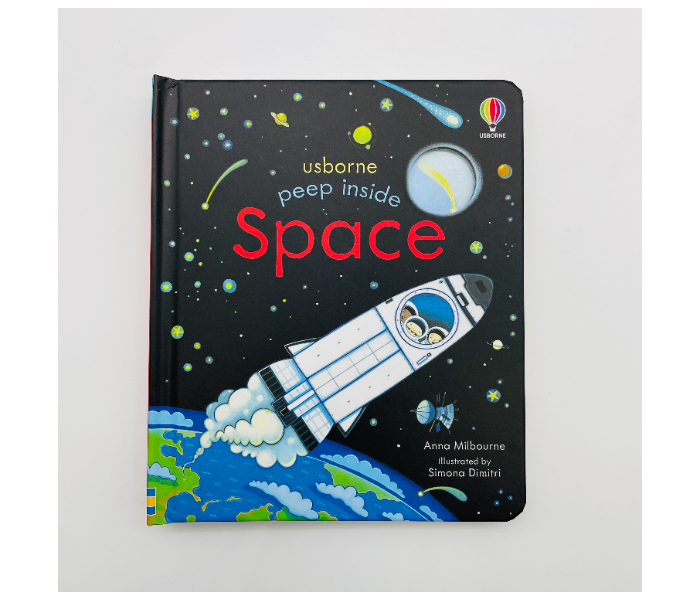 Peep Inside Space Kids Book by Usborne Publisher - Zoom Image 1