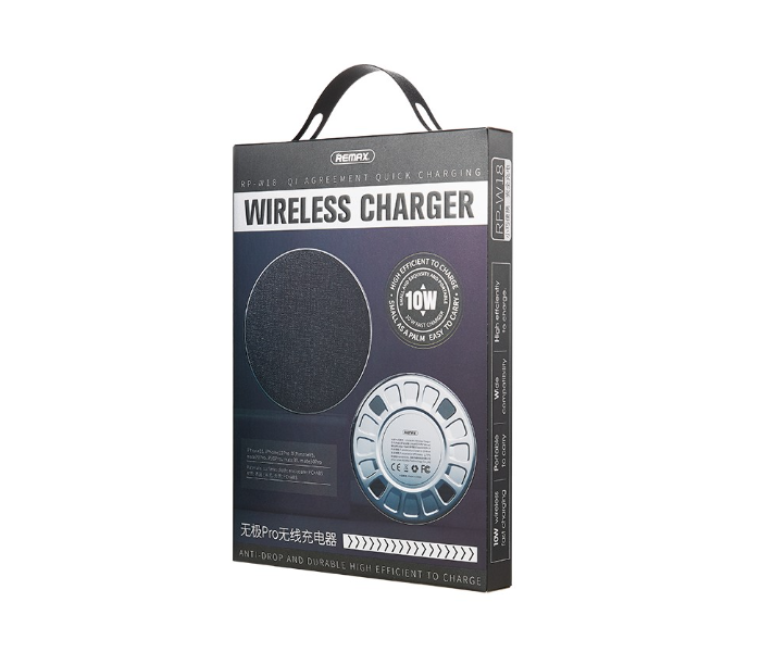 Remax RP-W18 10W Infinite Pro Wireless Charger - Black - Zoom Image 2