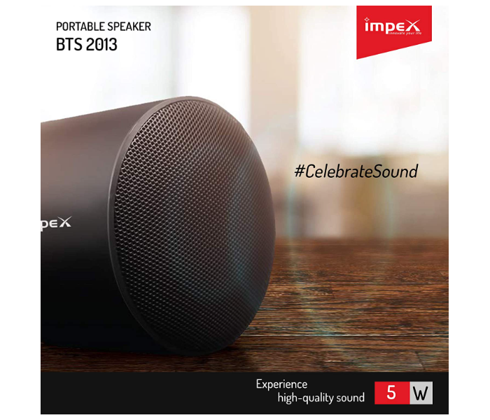 Impex BTS 2013 16W Wireless Portable Multimedia Speaker - Black - Zoom Image 4