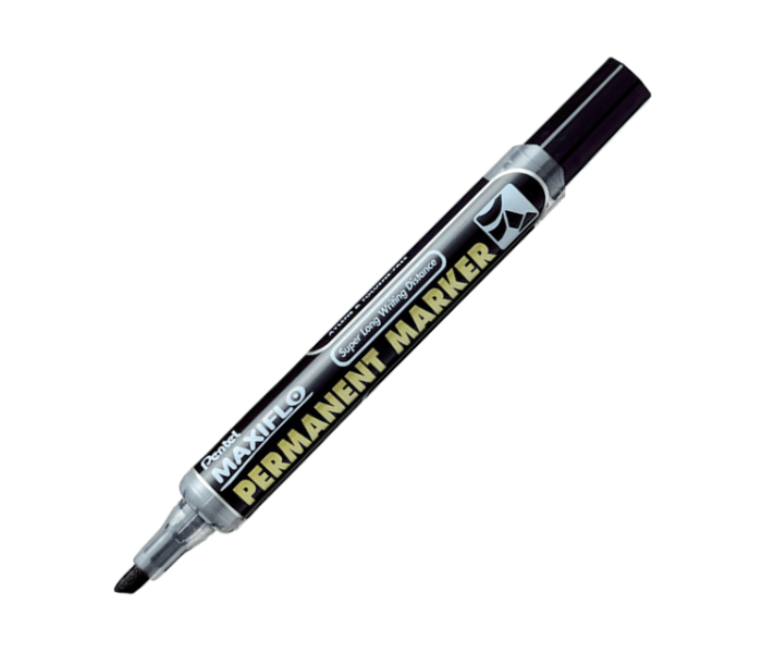 Pental Chisel Tip Permanent Marker - Black - Zoom Image