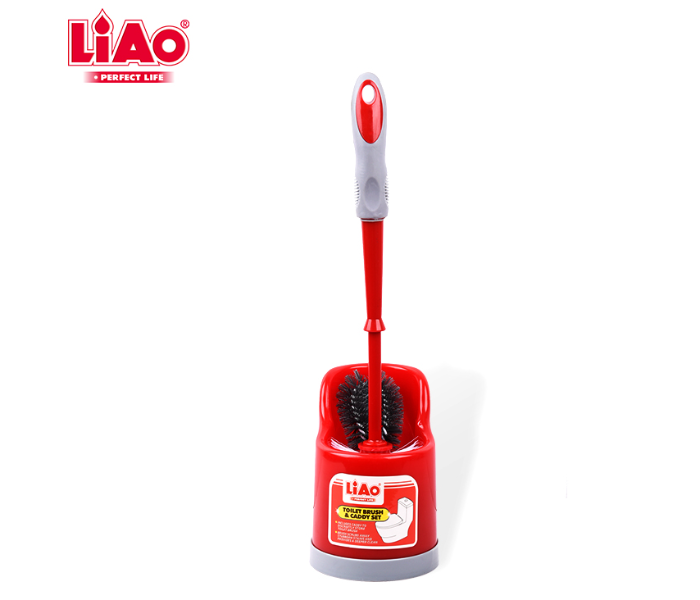 Liao 66634 Toilet Cleaning Brush D130008 - Red - Zoom Image