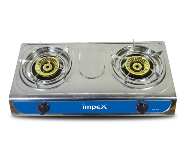 Impex IGS 124 Stainless Steel Gas Stove - Zoom Image