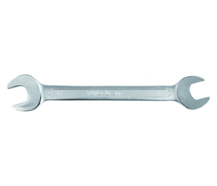 Yato YT-4800 5.5-7mm Cr-V Steel Double Open End Spanner - Silver - Zoom Image