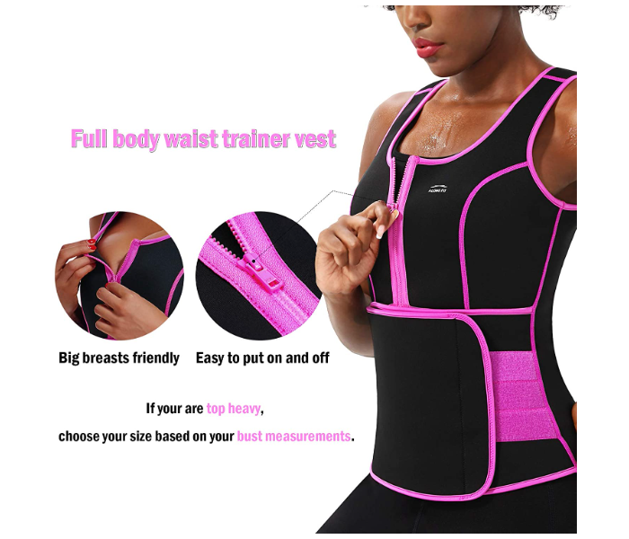 FN-Along Fit XXL Body Shaper Waist Trainer Vest for Women  - Zoom Image 2