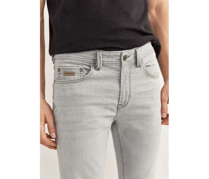 Springfield 175848947 Size 38 Jeans for Men - Light Grey - Zoom Image 2