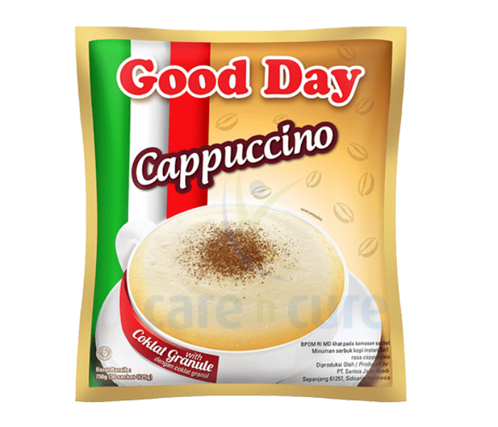 Good Day 66303 25  gm 3 In 1 30 Sachet Cappuccino Instant Coffee - Zoom Image