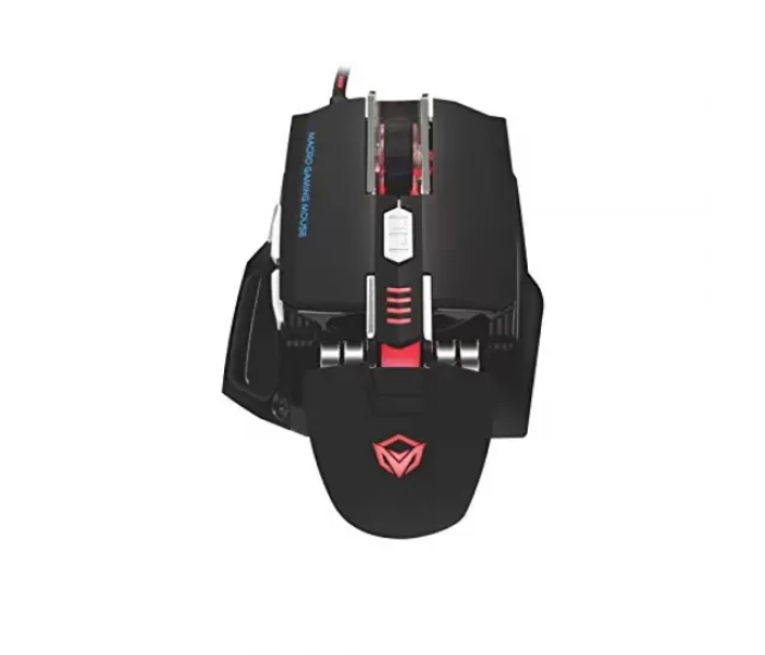 Meetion MT-M975 Four DPI Transmission USB Corded Gaming Mouse -Black - Zoom Image 2