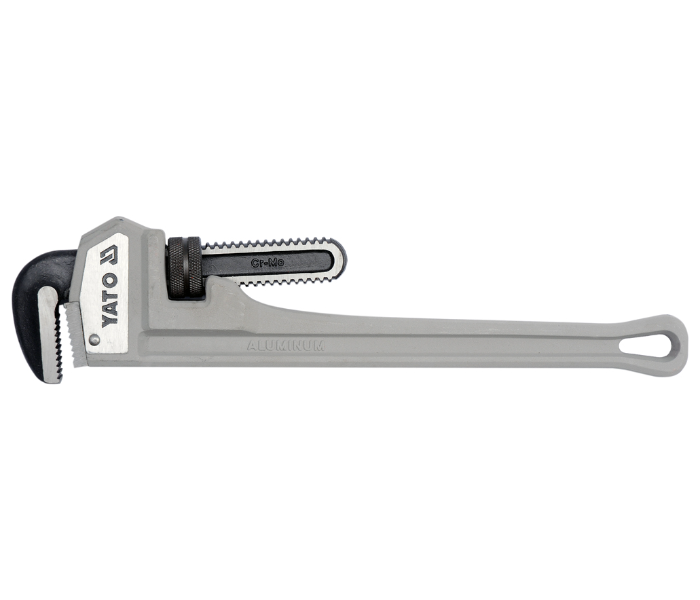 Yato YT-2483 18 Inch Aluminium Pipe Wrench - Silver - Zoom Image