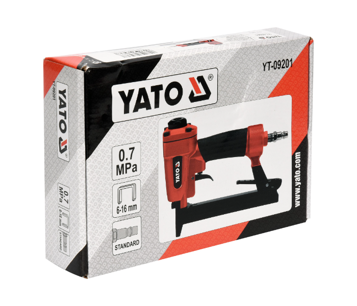 Yato YT-09201 6 - 16mm Professional Stapler - Black and Red - Zoom Image 3